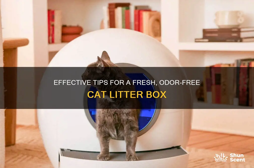 how to scent free litter box
