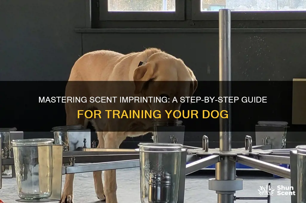 how to scent imprint a dog