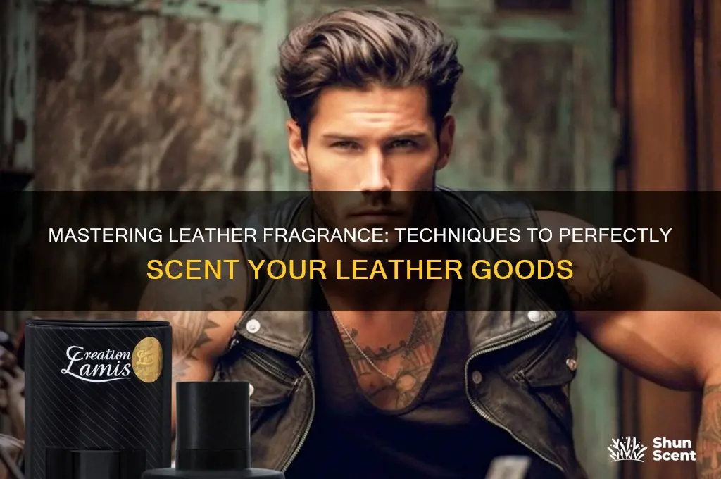 how to scent leather
