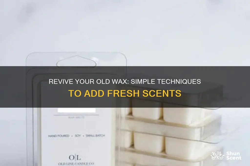 how to scent old wax