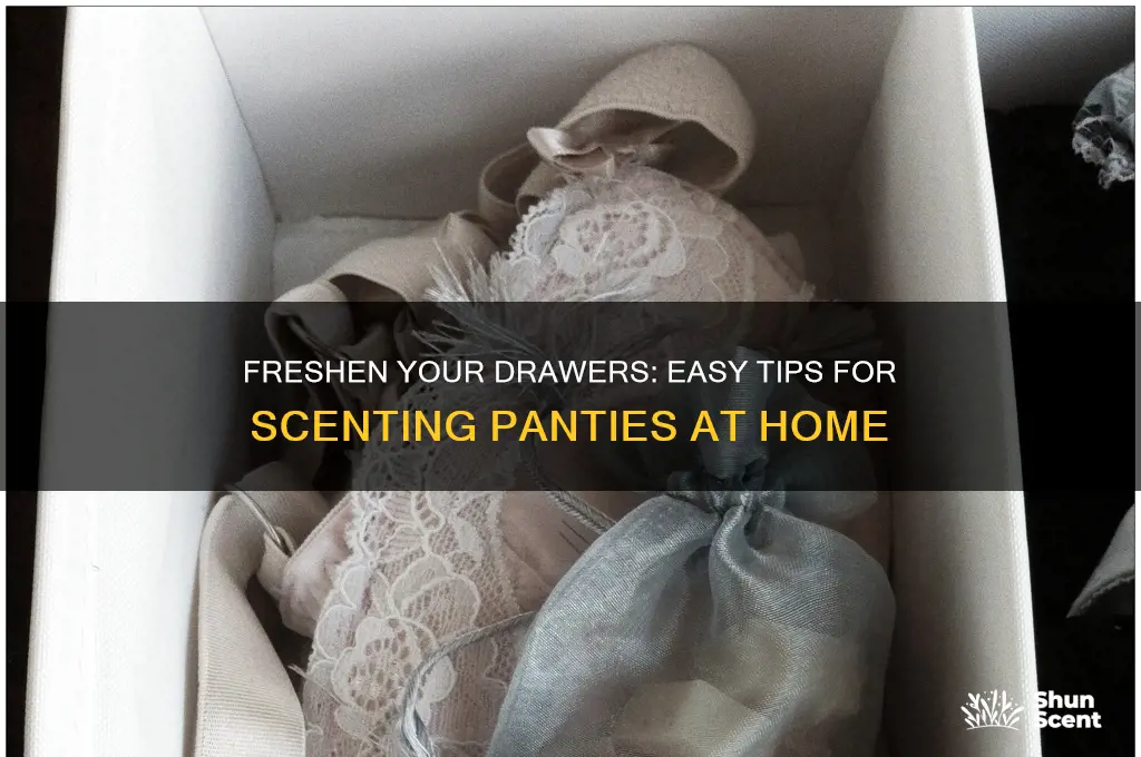 how to scent panites