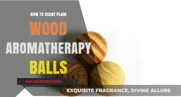 Infuse Aromatherapy: Scenting Plain Wood Balls for Relaxation and Wellness