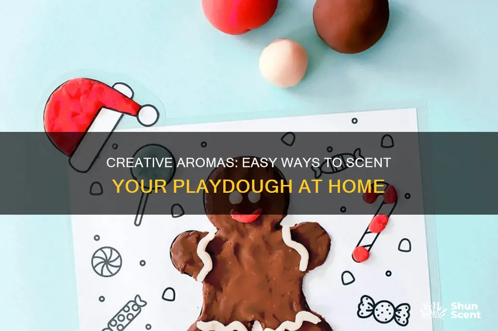 how to scent playdough