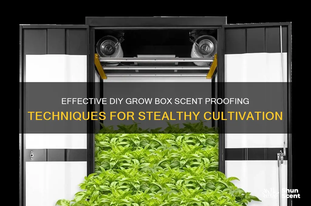 how to scent proof a homemade grow box