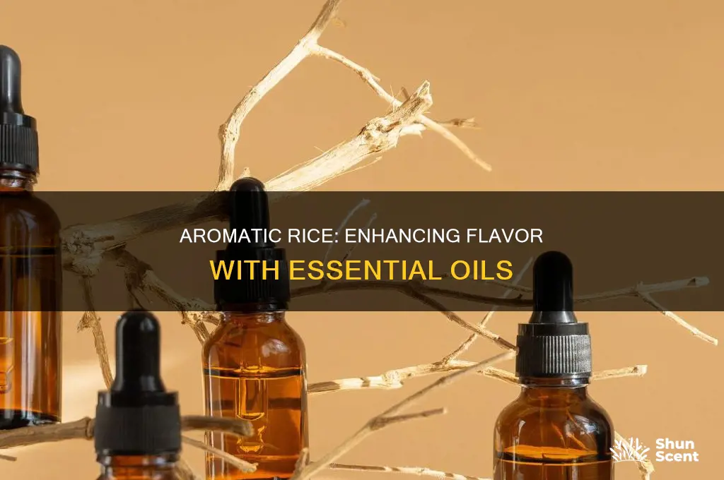 how to scent rice with essential oils
