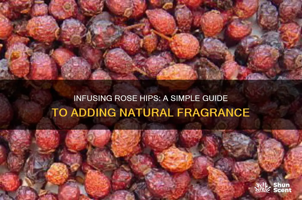 how to scent rose hips