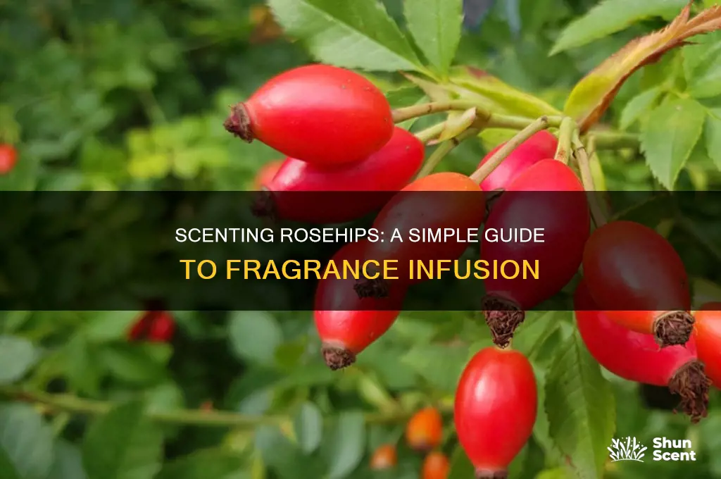 how to scent rosehips