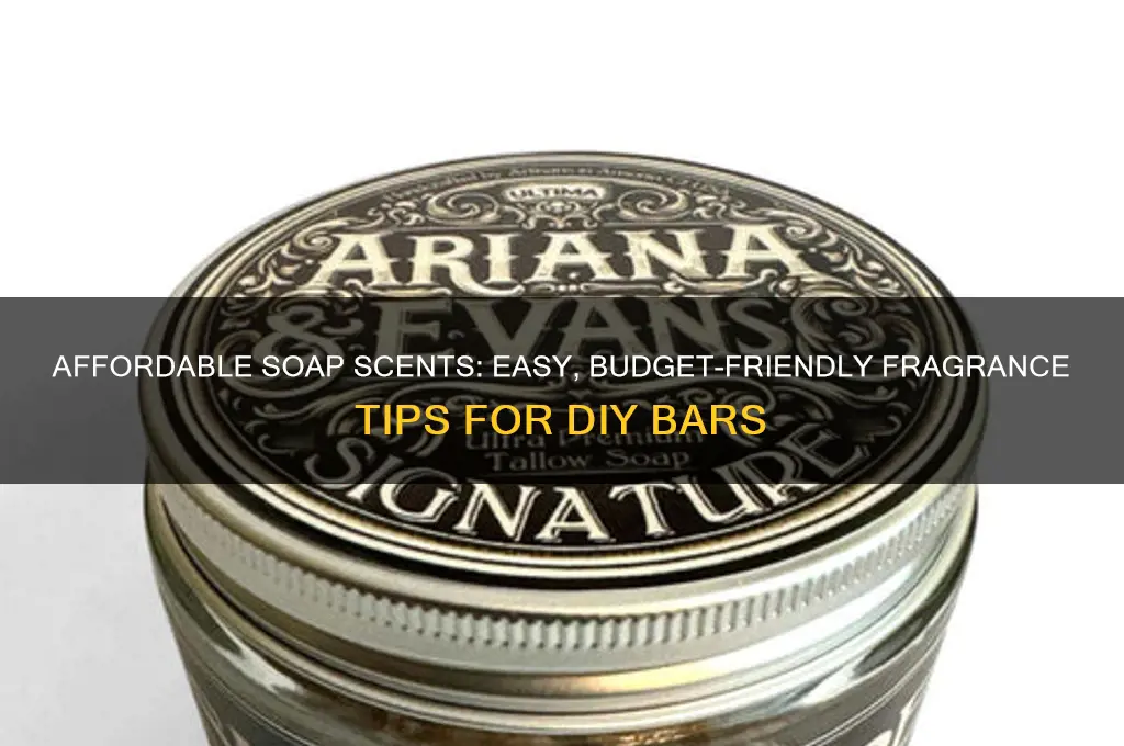 how to scent soap cheap