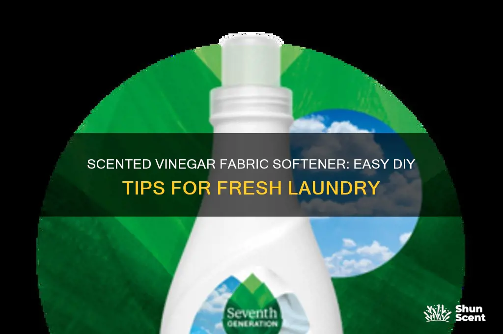 how to scent vinager fabric softner