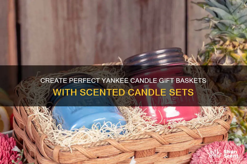 how to scented candle gift set yankee candle gift baskets