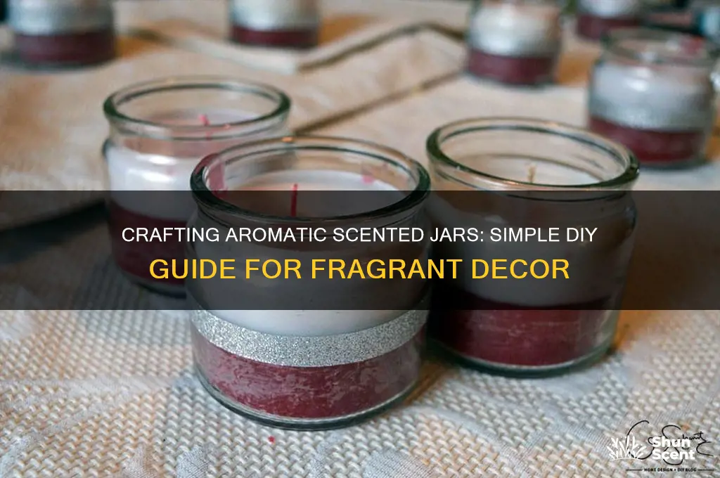 how to scented jars
