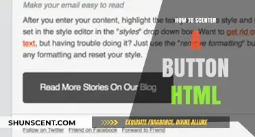Mastering HTML Button Centering: A Step-by-Step Guide for Web Developers