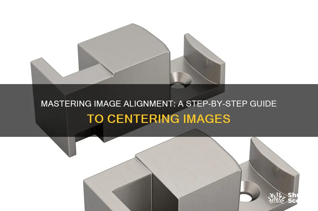 how to scenter an image