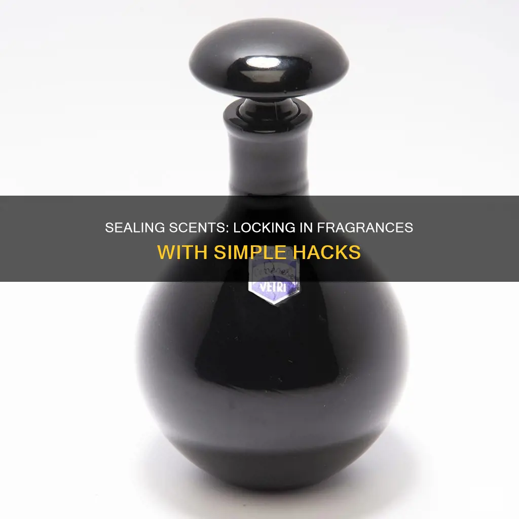 how to seal perfume bottle