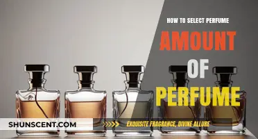 Choosing the Right Perfume: Quantity and Quality