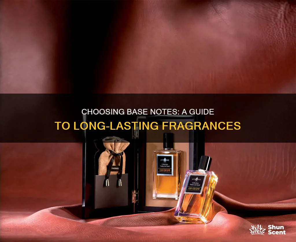 how to select perfume base notes