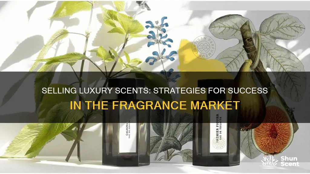 how to sell luxury fragrance