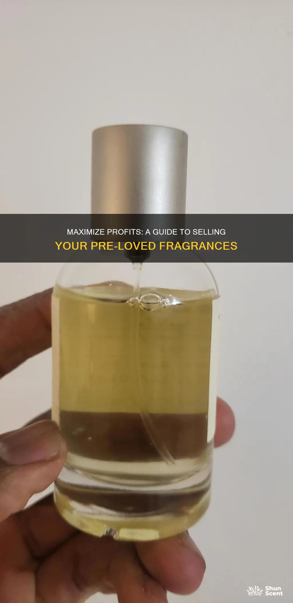 how to sell used fragrances