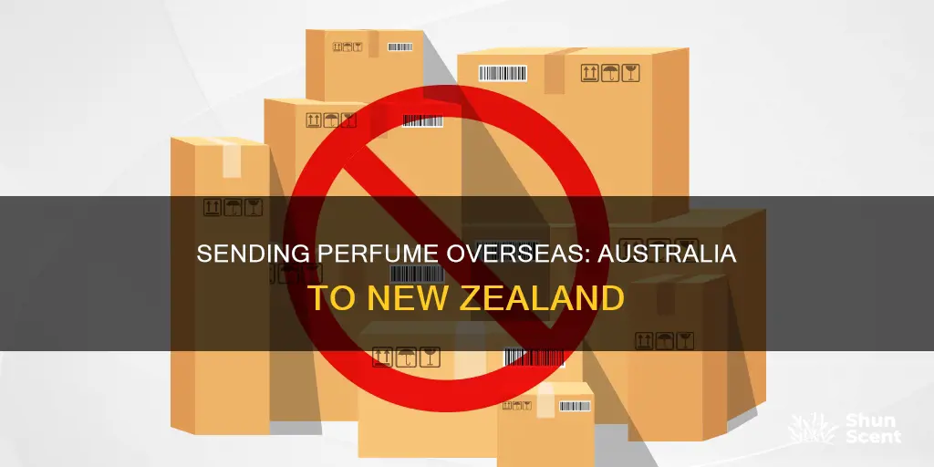 how to send perfume from australia to new zealand