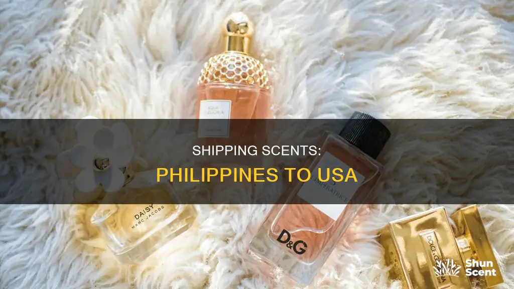 how to send perfume from philippines to usa