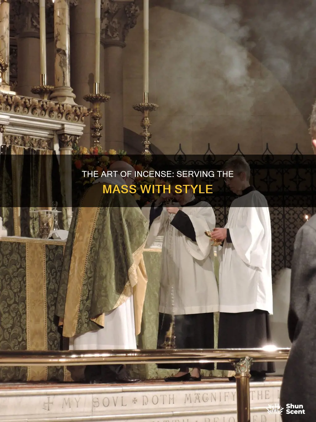 how to serve mass with incense