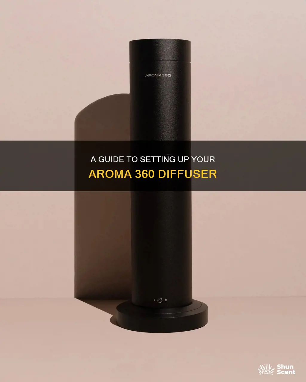 how to set aroma 360