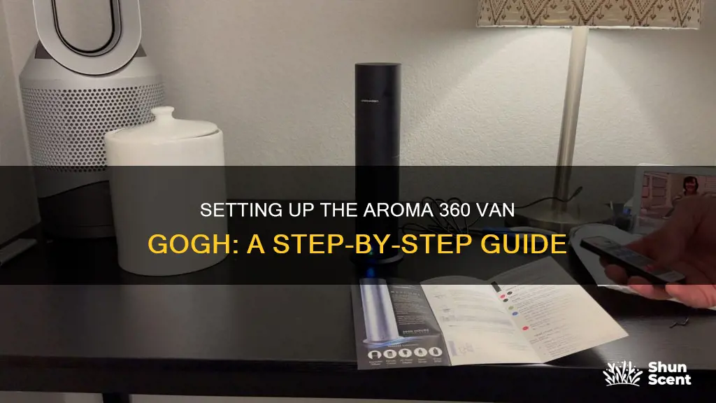 how to set up aroma 360 van gogh