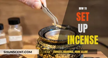 Setting Up Incense: A Beginner's Guide to Burning Incense