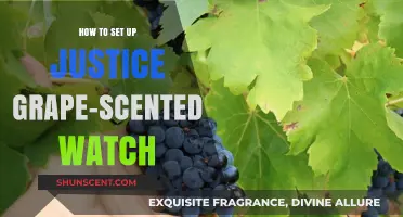 Setting Up Your Justice Grape-Scented Watch: A Step-by-Step Guide
