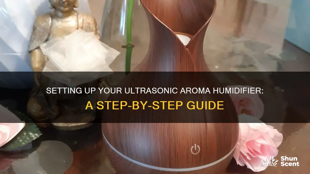 how to setup ultrasonic aroma humidifier