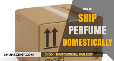 Shipping Perfume: Domestic Do's and Don'ts