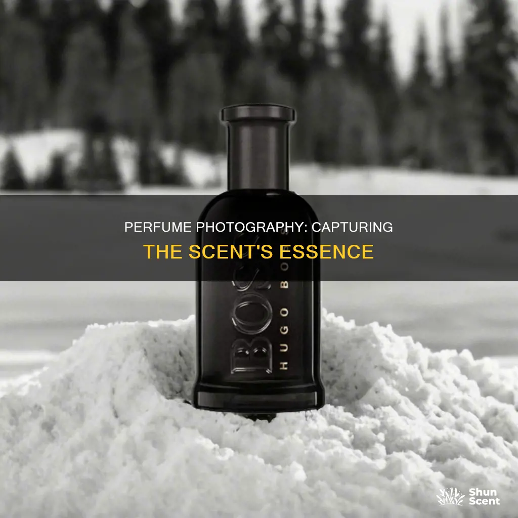how to shoot product shots of perfume