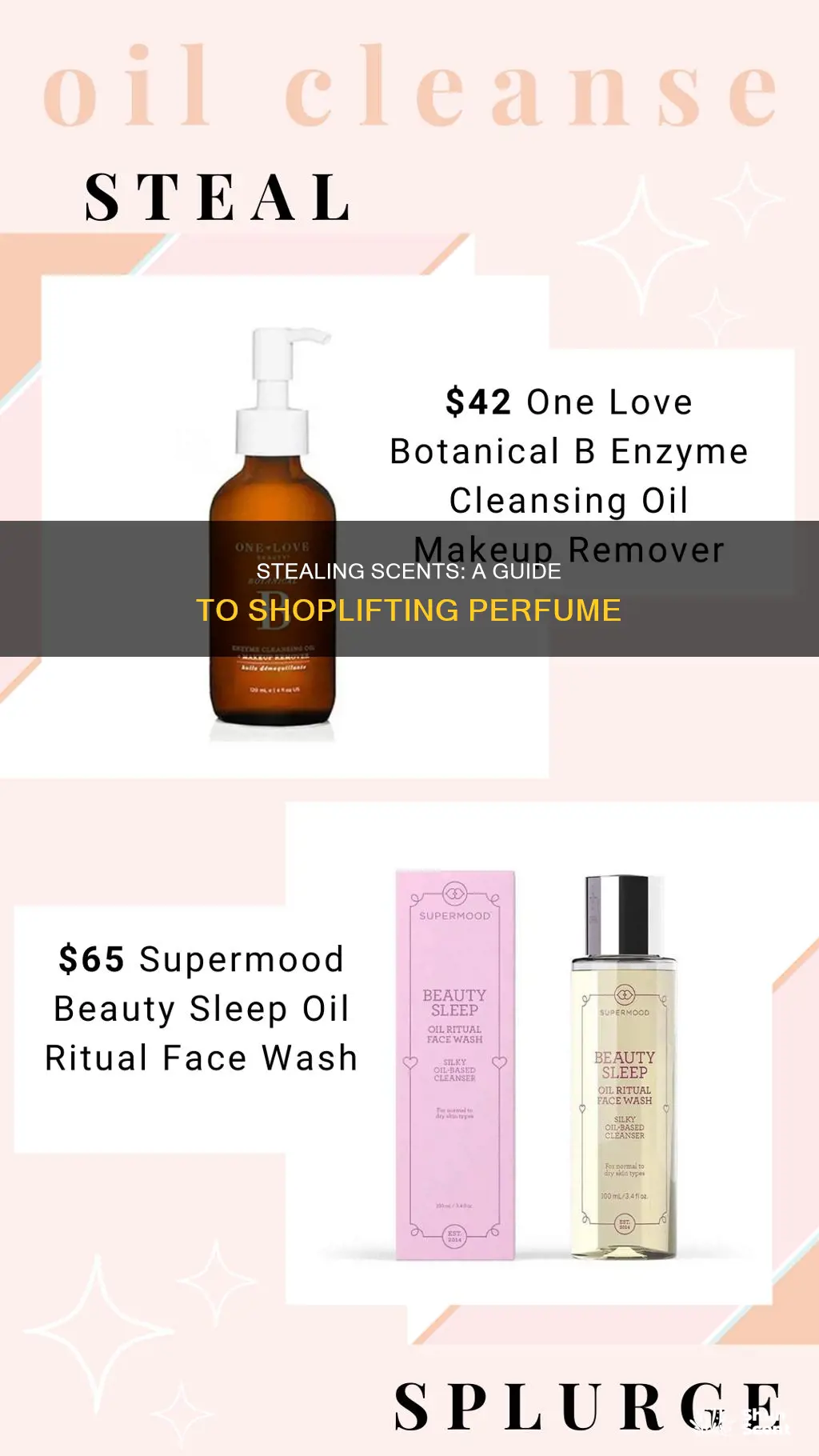 how to shoplift perfume