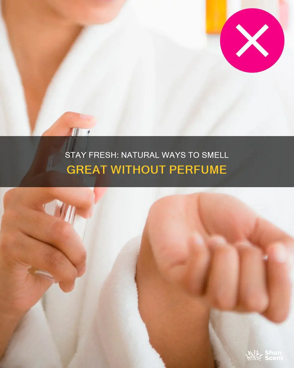 how to smell fresh without perfume