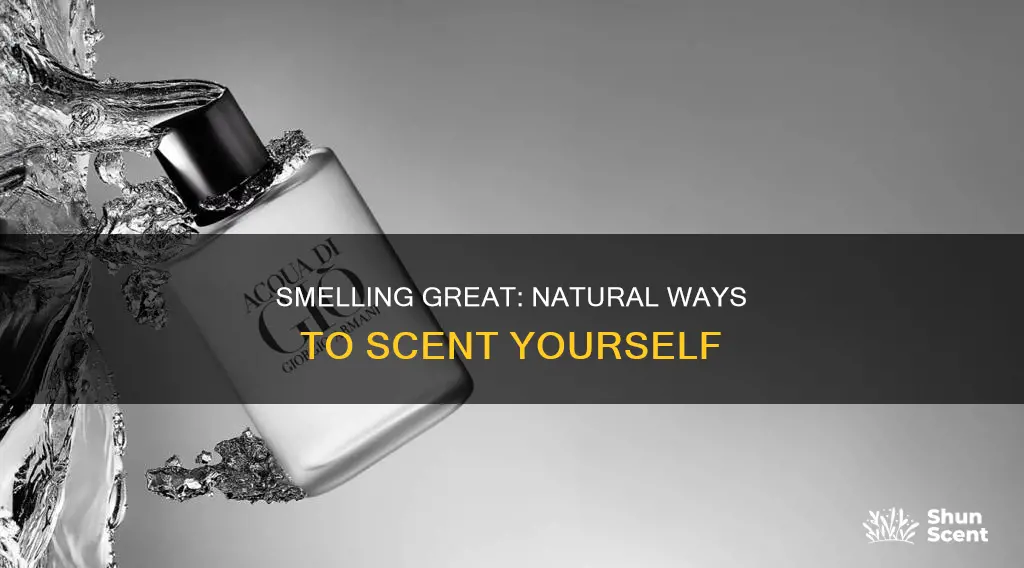 how to smell good without perfume or deodorant