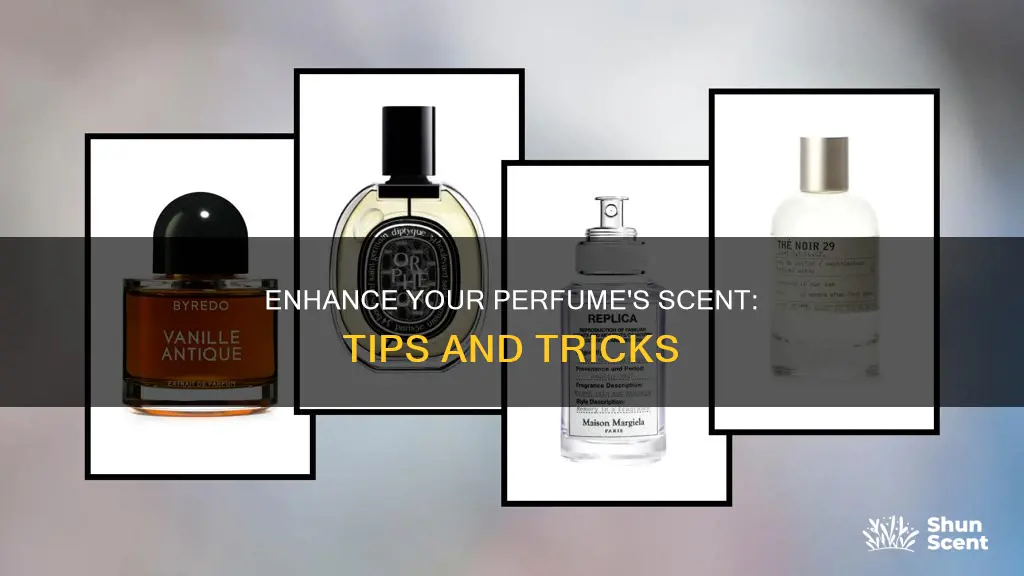 how to smell perfume strong