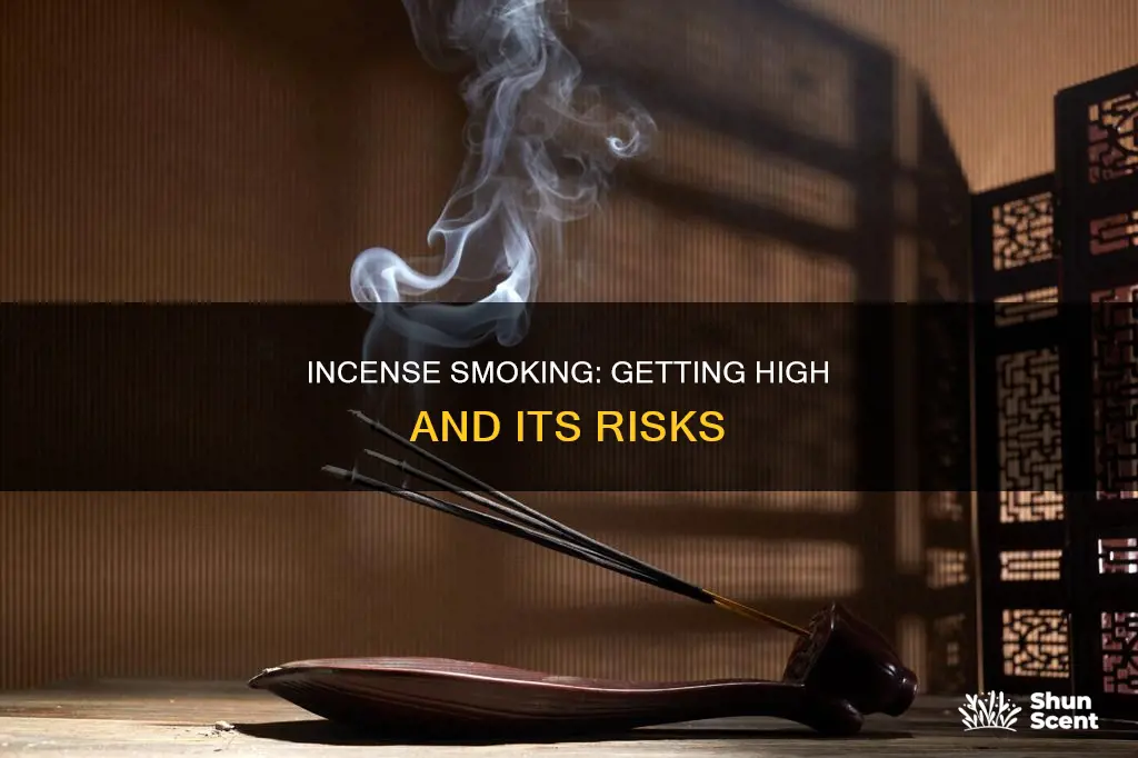how to smoke incense get high