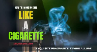 Incense Smoking: A Guide to the Cigarette Alternative