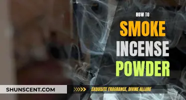 Incense Powder Smoking: A Beginner's Guide