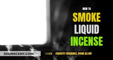 A Guide to Smoking Liquid Incense: Techniques and Precautions