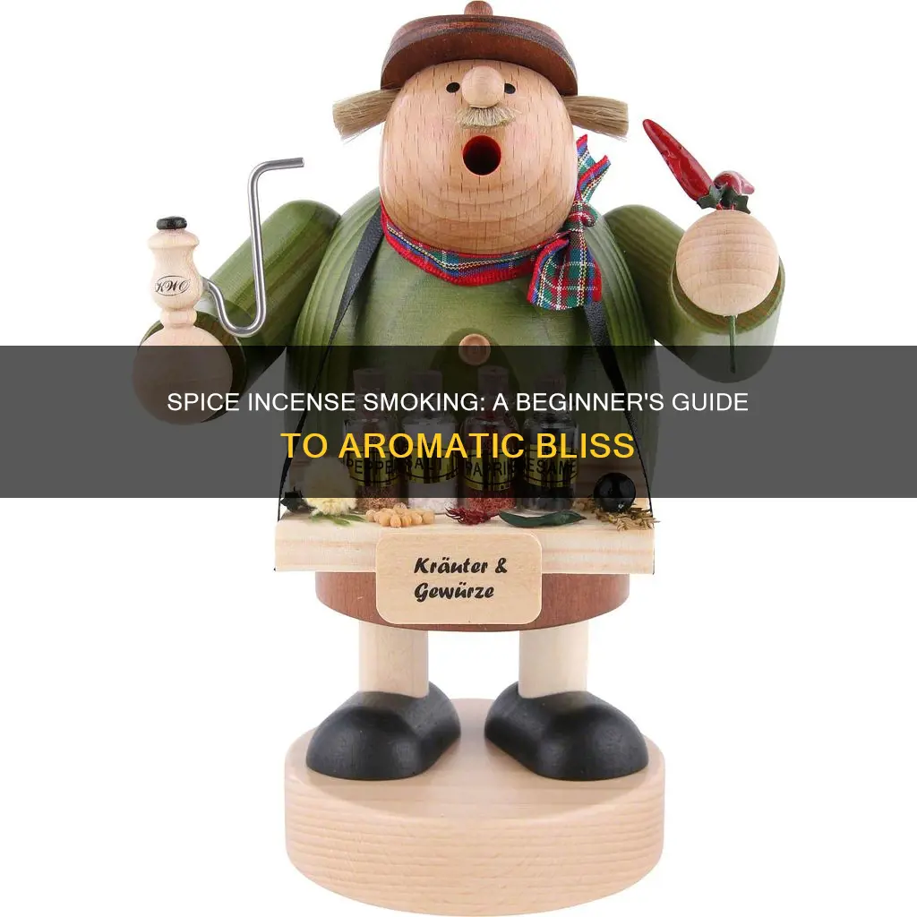 how to smoke spice incense