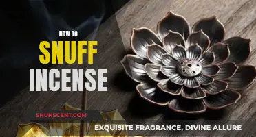 Snuffing Incense: A Step-by-Step Guide to Mastering the Art