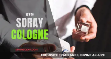 The Art of Spraying Cologne: A Guide to Mastering Scent