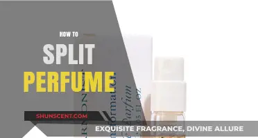 Splitting Scents: A Guide to Dividing Your Favorite Fragrance