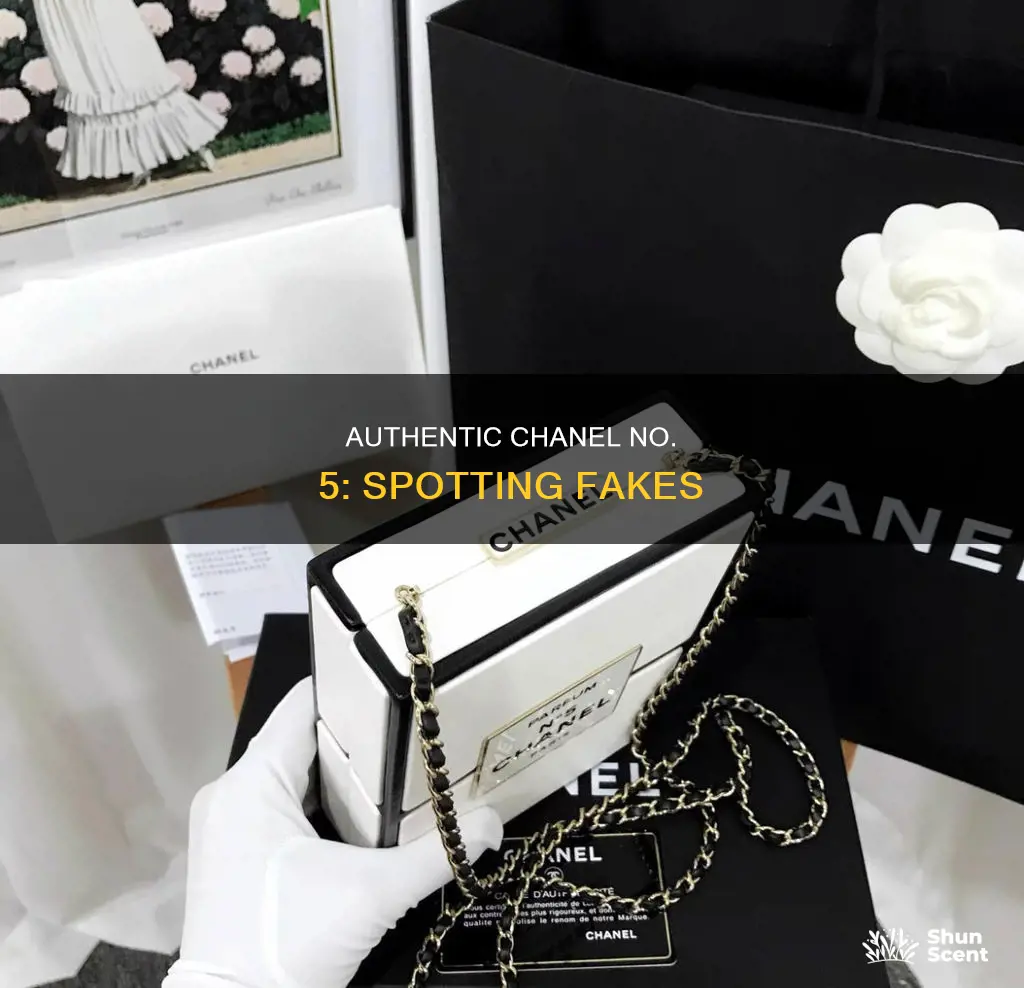how to spot a fake chanel no 5 perfume