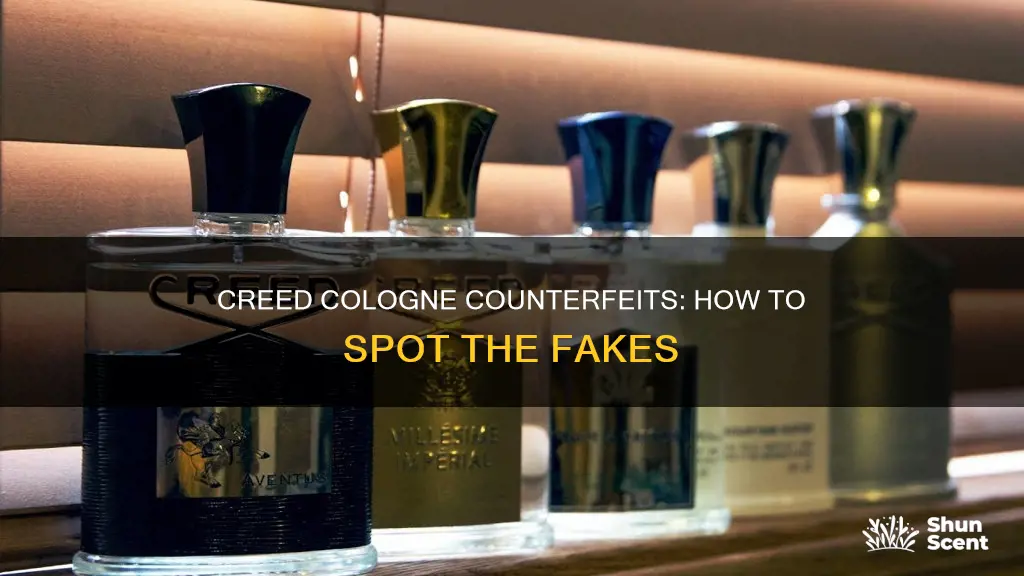 how to spot a fake creed cologne