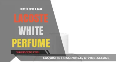 Lacoste White Perfume: Real vs. Fake