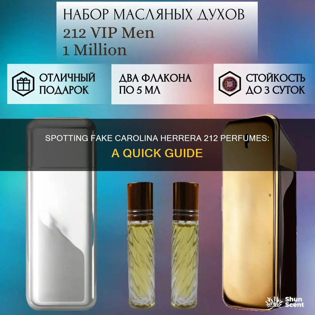 how to spot fake 212 perfume