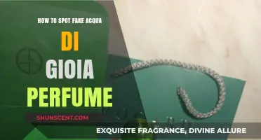 Authentic Acqua di Gioia: Spotting the Fake