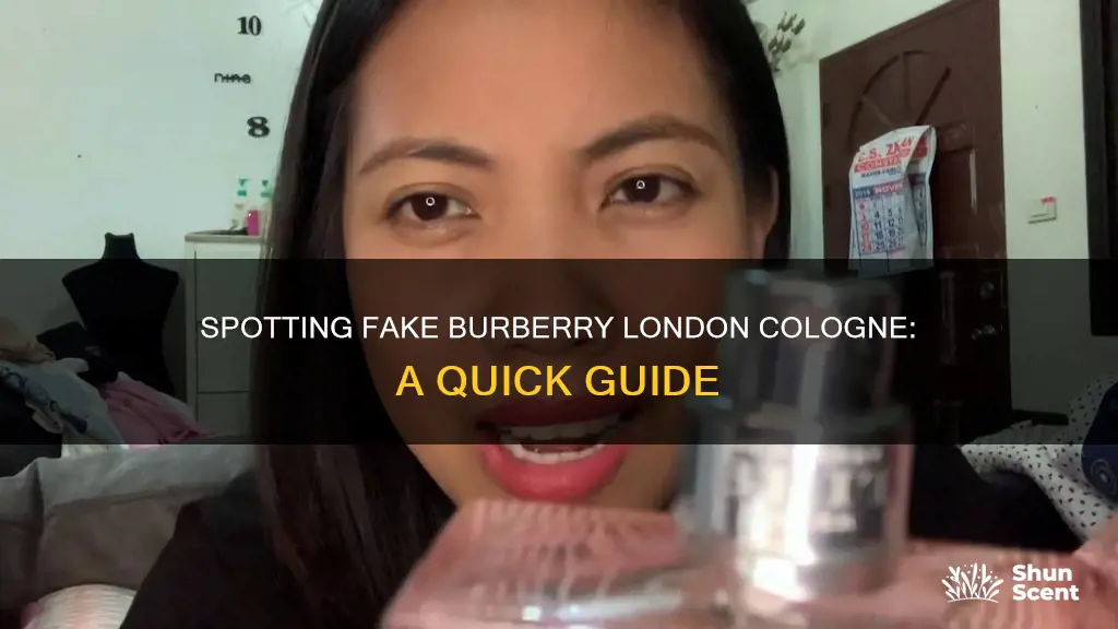 how to spot fake burberry london cologne